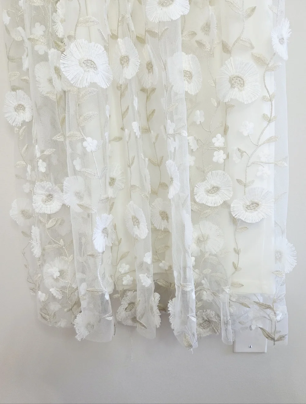 Altar'd State Arabella 3d Floral Maxi Dress Medium - Picture 4 of 5